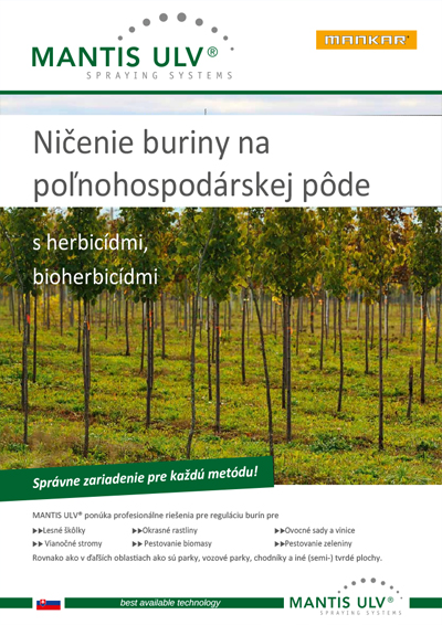 Ničenie burín na poľnohospodárskej pôde